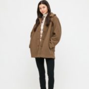 UNIQLO 优衣库 431314 仿羊羔绒短外套
