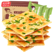欧贝拉 香葱味苏打饼干 咸味无蔗糖 500g整箱