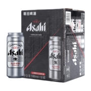 88VIP：ASAHI/朝日 超爽系列生啤 500ml*12罐 *3件