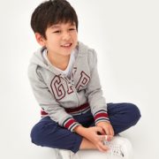 20日0点！ Gap 盖璞 男童拉链连帽卫衣