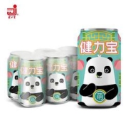 JIANLIBAO 健力宝 桃蜜味 运动饮料 萌宝罐 200ml*6罐