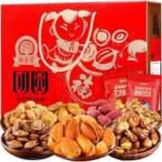 京东PLUS会员：鲜品屋年货干果坚果礼盒1108g