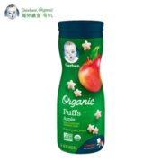 美国原装进口！Gerber 嘉宝 婴幼儿辅食 星星泡芙三段 苹果味 42g/罐