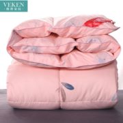 柔软舒适！VEKEN 维科家纺 加厚保暖羽丝绒棉被 150*200cm 4斤