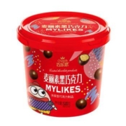 巧乐思 纯脂黑巧麦丽素 520g桶装 *4件