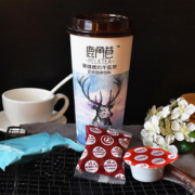 香港鹿角巷！手工现泡杯装奶茶75gx8杯
