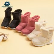 高帮保暖！Mini Balabala 迷你巴拉巴拉 儿童高帮棉靴