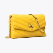 某猫¥5200！Tory Burch 汤丽柏琦 Kira Chevron Quilted女士单肩包 黄色