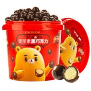 Enon 怡浓 纯脂麦丽素桶装 夹心黑巧克力 520g