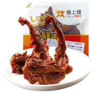 【4件25.7】煌上煌香辣鸭锁骨440g