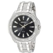 Seiko 精工 Essentials系列 SNE457 镶水晶太阳能男表 到手￥1287.09