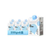 聚划算百亿补贴：新希望 若雪酸奶6盒*200 g