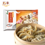 京东PLUS会员：华润五丰 菌菇三鲜蒸饺 345g*2袋 共30只 *4件