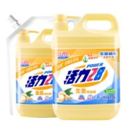 88VIP！活力28 生姜洗洁精 1.28kg/瓶+1kg/袋