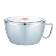 23日0点： HAOJIAPIN 好佳品 不锈钢泡面碗 1L