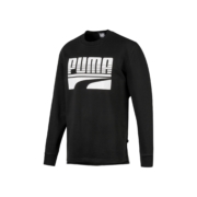 年货节预告、20日0点：PUMA 彪马 新款男子撞色印花圆领卫衣 REBEL BOLD 580905