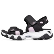 PLUS会员：SKECHERS 斯凯奇 66666297 女子休闲凉鞋
