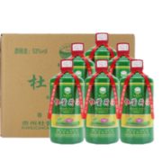 PLUS会员！ 杜酱 荷花酒 53度酱香型 白酒 500ml*6瓶 赠礼袋3个
