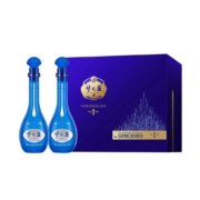 88VIP：YANGHE洋河梦之蓝 M6 40.8度 500ml*2礼盒装
