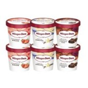 88VIP、限地区！Häagen·Dazs 哈根达斯 冰淇淋 混合口味 81g*6杯