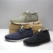 Clarks 其乐 Tri Native 男士三瓣底飞织网面休闲鞋