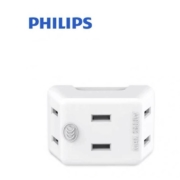 PHILIPS 飞利浦 一转三 插座转换器