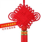 四美堂 全红中国结挂件
