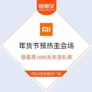小米有品 新意年货 年货节预热主会场 领最高1000元年货礼券