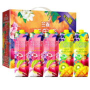 兰雀 萨果奇 100%果汁 多口味混合1L*5*2件
