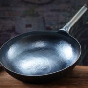 18点秒杀！阎铁匠 手工锻打老式炒锅 32cm