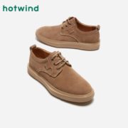29日0点！hotwind 热风 H41M9707 男士休闲皮鞋 49元
