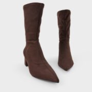 Charles&Keith 女士尖头短靴 +凑单品