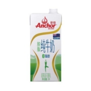 限地区： Anchor 安佳 脱脂纯牛奶 1L/盒 *8件