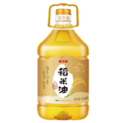京东PLUS会员：金龙鱼 食用油 3000PPM稻米油 3.58L *2件