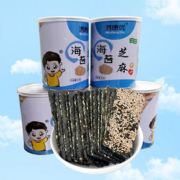 【满康优】芝麻夹心海苔脆40g*5罐