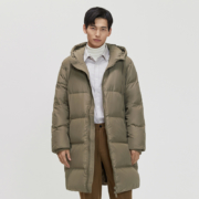 百亿补贴：ME&CITY 538362 男士长款连帽羽绒服