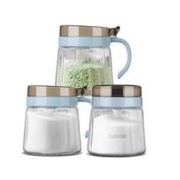 SUPOR 苏泊尔 调料玻璃罐套装 420ml*3
