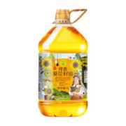 中粮初萃食用油纯香葵花籽油4L 精选油葵 去壳物理压榨 *2件