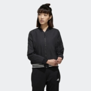 京东plus会员：阿迪达斯 女装 运动型格 夹克外套 FI9284