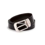 MONT BLANC 万宝龙 Contemporary系列 男士牛皮精钢针扣皮带