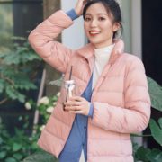 轻巧保暖！UNIQLO 优衣库 429453 女装 高级轻型羽绒茄克