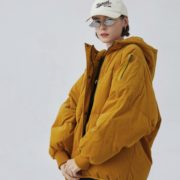 TOYOUTH 初语 女士细坑灯芯绒羽绒服