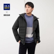 聚划算百亿补贴：HLA 海澜之家 HWRAJ4R030A 休闲格纹羽绒服
