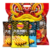 乐事 薯片 大波浪组合包 (鱿鱼+烤翅+五花肉 70g*3包 *2件