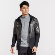 UNDER ARMOUR 安德玛 1306456-001 男款弹力长袖连帽外套