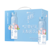 88VIP：蒙牛 真果粒花果轻乳樱花白桃味230g*10瓶/整箱+ 卡乐比 坚薯片黑胡椒味65g+海天盐焗粉30g+凑单品