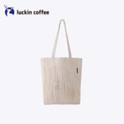 luckin coffee 瑞幸咖啡 冯唐【撩】系列 春风流苏帆布包