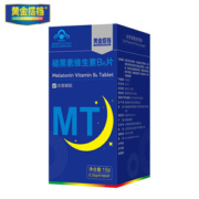 黄金搭档 褪黑素维生素B6片 60片 有助睡眠