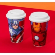 MINISO 名创优品 漫威双层陶瓷杯 280ml