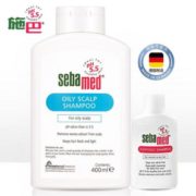 sebamed 施巴 洗发水组合（控油洗发露400ml+温和洗发露20ml）